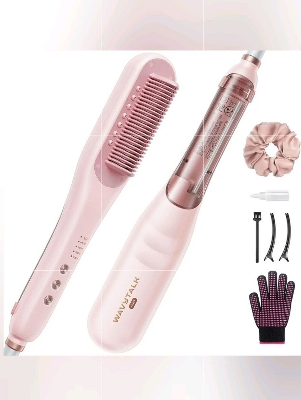 Wavytalk Steamline Pro 3 in 1 Steam Hair Straightener for All Hair Types